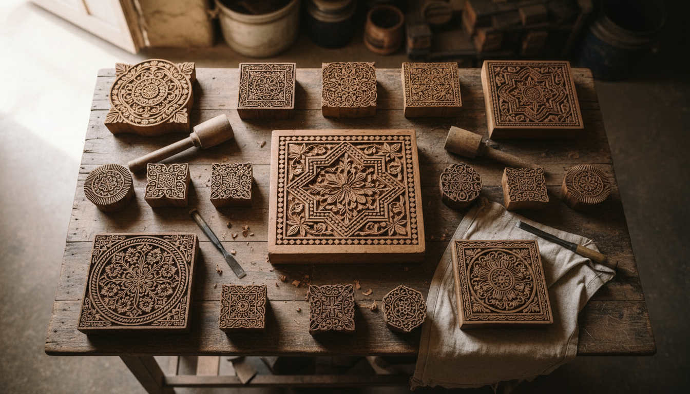 Carving Teak: The micro-precision of a block-maker